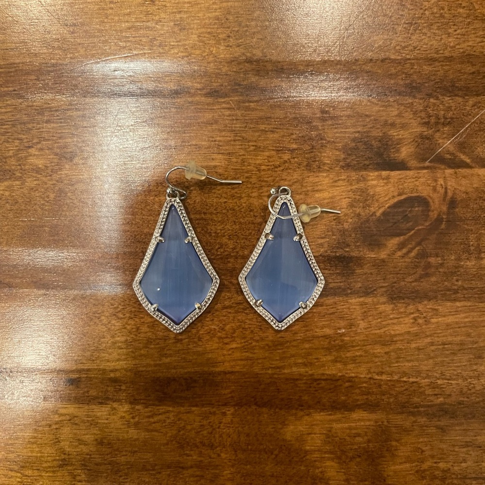 Kendra Scott Gray Alexandra Earrings in Gold